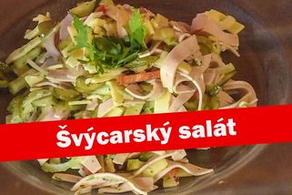 Babicův švýcarský salát s vynikající zálivkou. Přípravu zvládnete za pár minut | Babicova televize